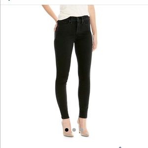 Levi’s black shaping skinny jeans (311)